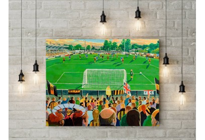 Maidstone United FC Gallagher Stadium Wall Art Canvas